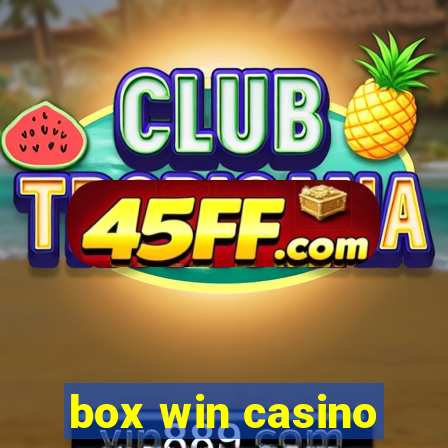 box win casino